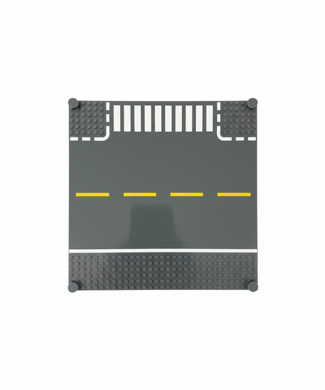 LEGO City Road Plate with Pedestrian Crossing and Road Markings