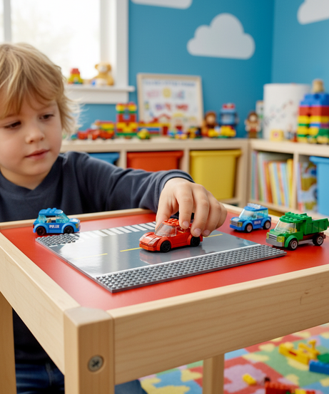 LEGO City Road Plate with Pedestrian Crossing and Road Markings