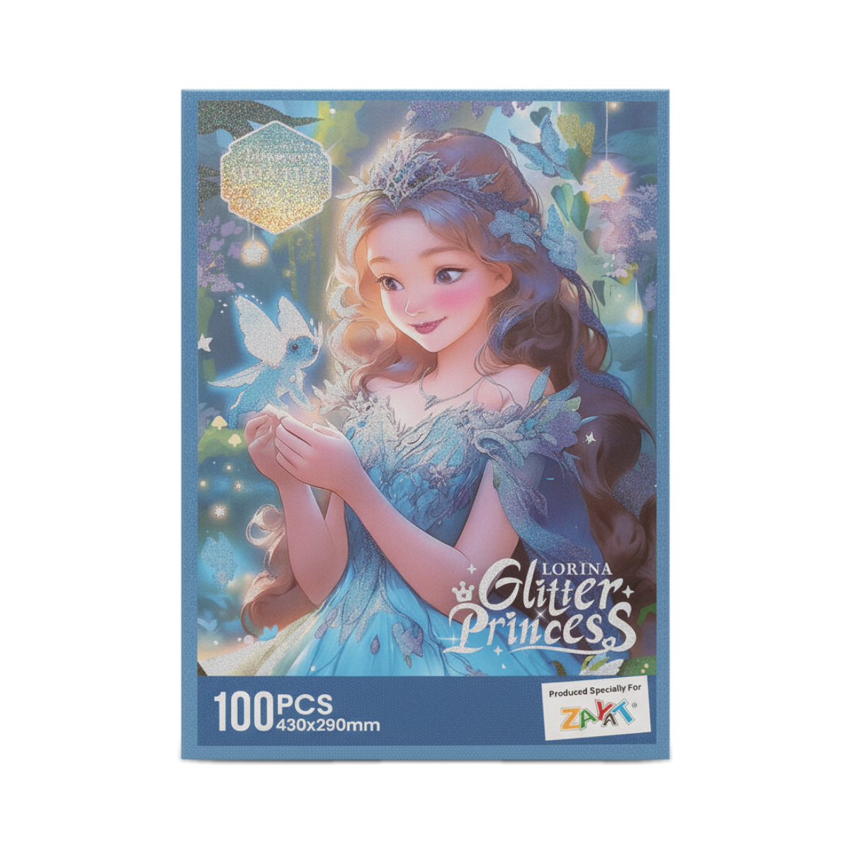 LORINA Glitter Princess 100 PCS Jigsaw Puzzle