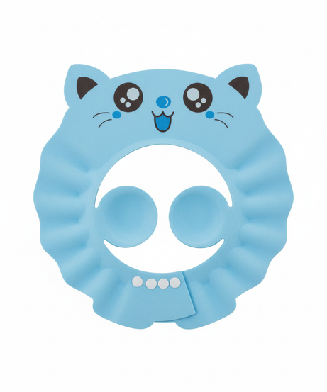 La Fruta Kids Blue Cat Animal Shower Cap