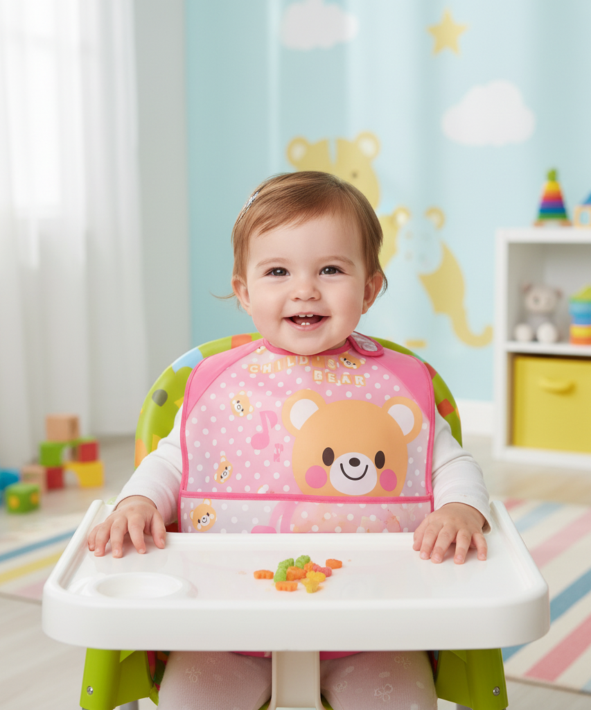 La Frutta Child's Bear Baby Bib