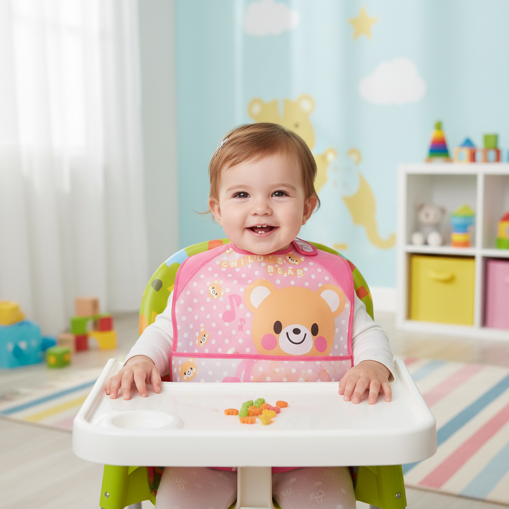 La Frutta Child's Bear Baby Bib