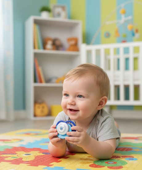 La Frutta Evil Eye Pacifier (Size M, 6-18 Months)