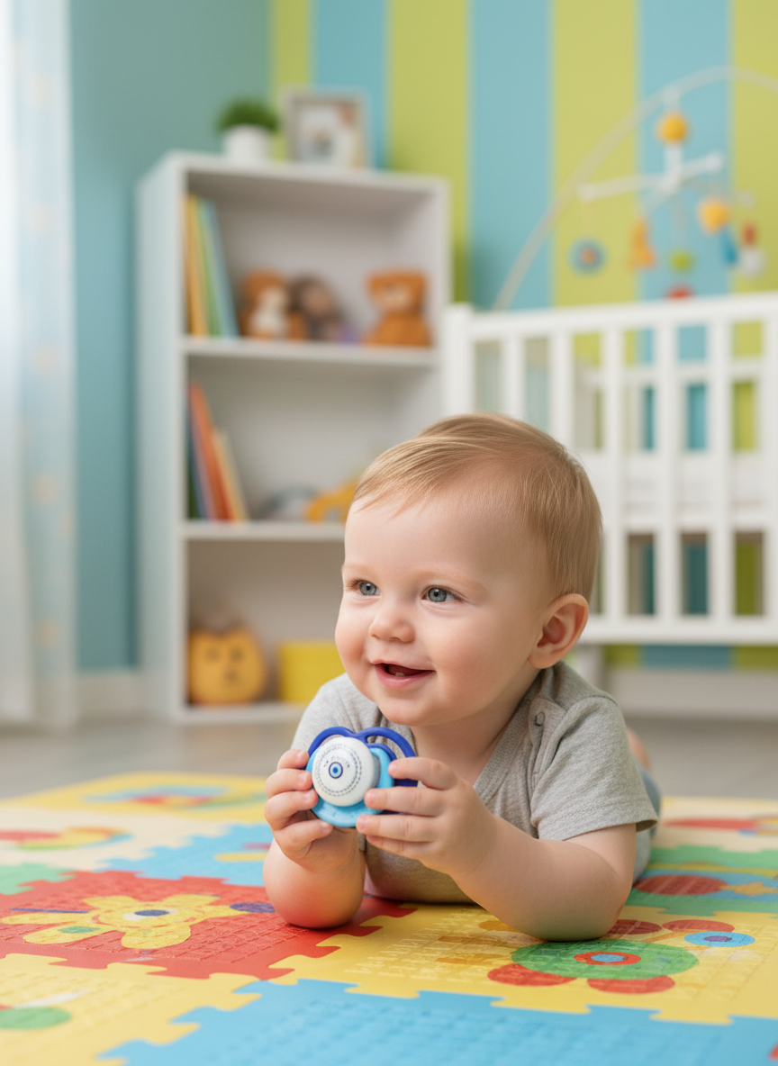 La Frutta Evil Eye Pacifier (Size M, 6-18 Months)