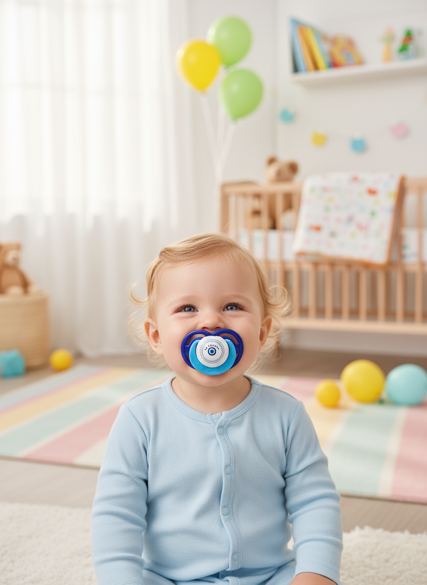 La Frutta Evil Eye Pacifier