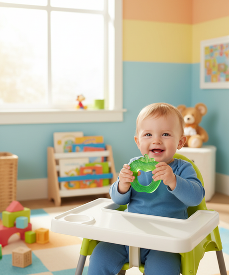 La Frutta Water Filled Apple Teether