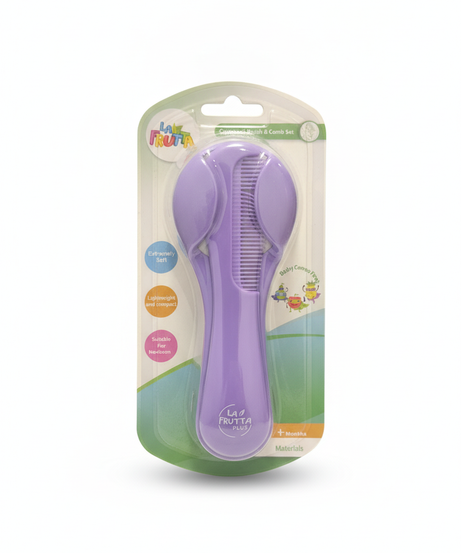 La Frutta Compact Brush & Comb Set
