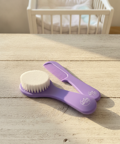 La Frutta Compact Brush & Comb Set