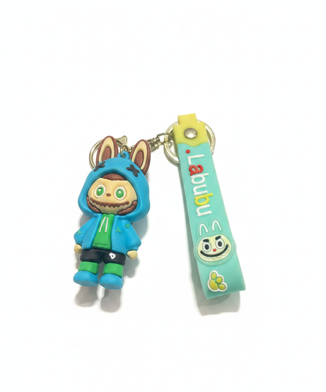 Labubu Character Keychain with Strap