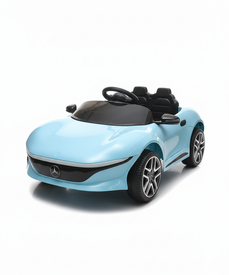 Light Blue Mercedes-Benz Electric Ride-On Toy Car