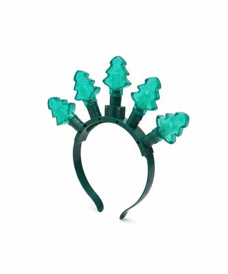 Light-Up Christmas Tree Holiday Headband