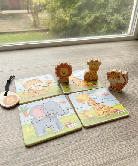 Lisciani Montessori Puzzle Animals