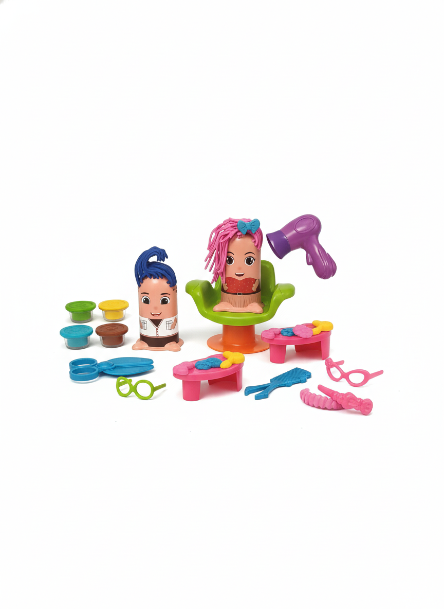 Little Barber Barber Shop Color Dough Set