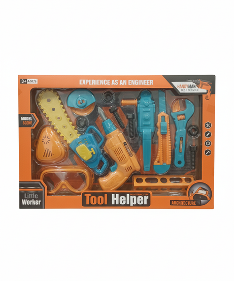 Little Worker Multifunction Tool Helper Playset