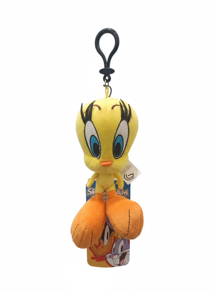 Looney Tunes Show Tweety Bird Plush Keychain