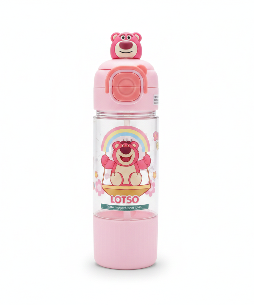Lotso Bear Character Water Bottle