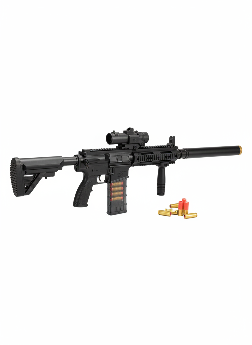 M416 EVA Soft Bullet Gun Assault Rifle