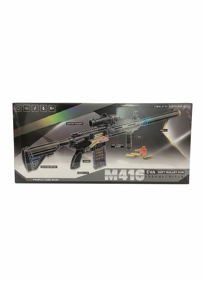 M416 EVA Soft Bullet Gun Assault Rifle