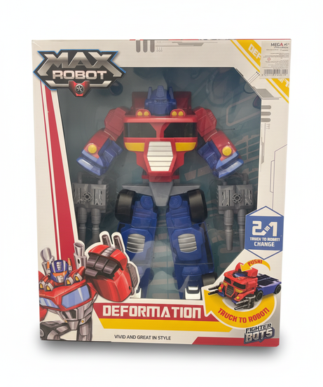 MAX ROBOT Deformation Fighter Bots Truck to Robot