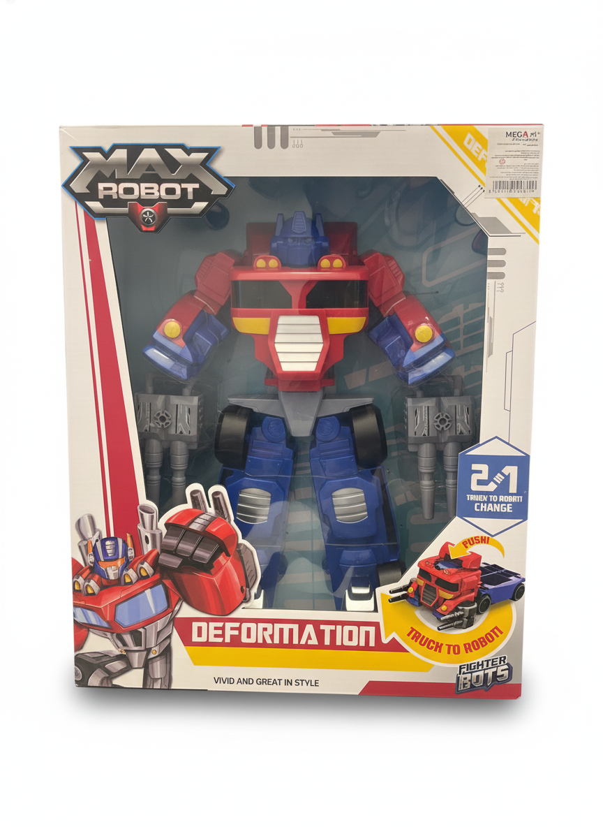 MAX ROBOT Deformation Fighter Bots Truck to Robot