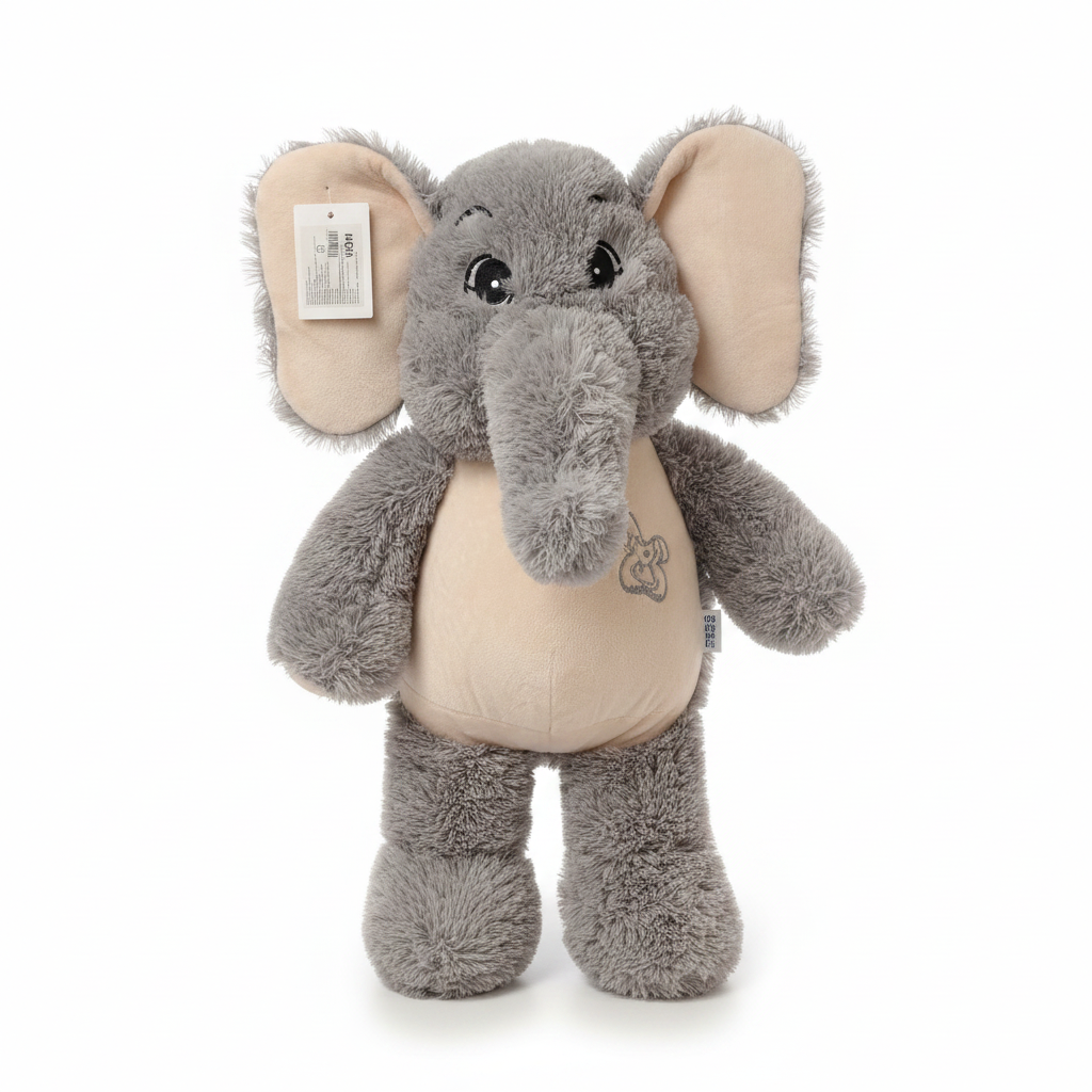 MEGA PlushCo Elephant Plush Toy