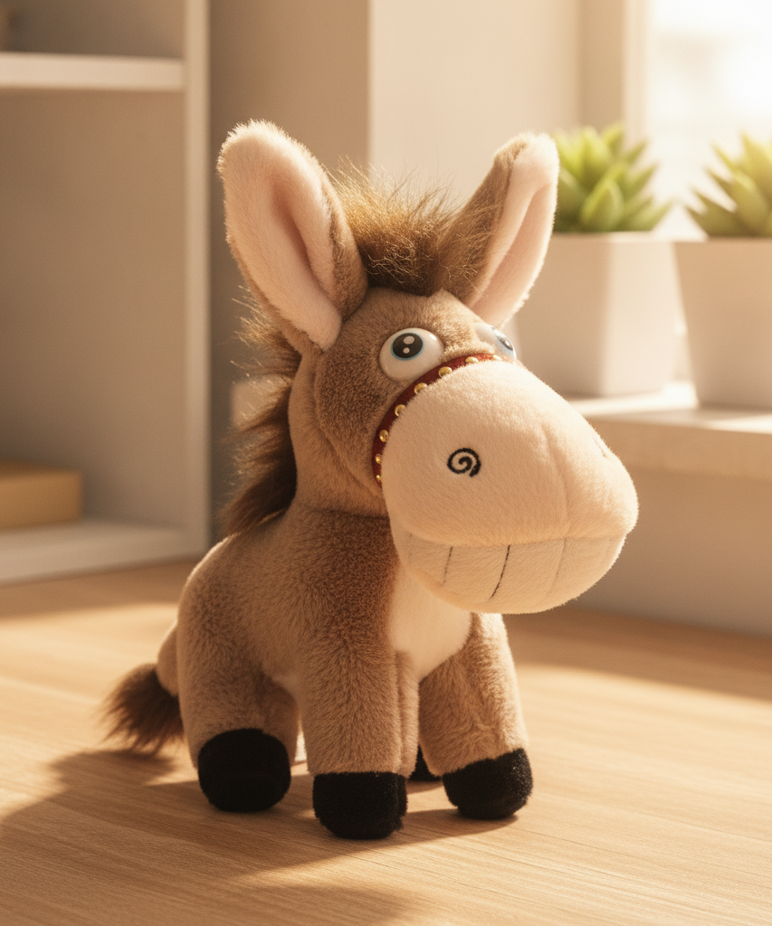 MEGA Plush Donkey Toy