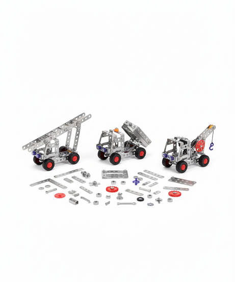 METAL MODELS 3IN1 Construction Building Set No. 861