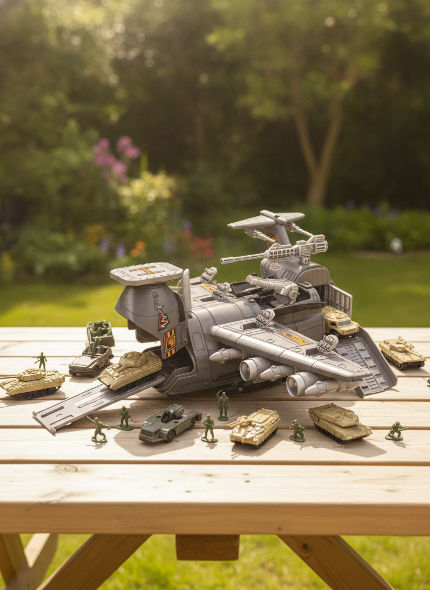 MILITARY AIRCRAFT Model Series Play Set
