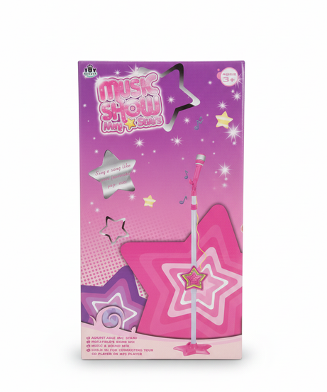 MUSIC SHOW MINI STARS Microphone & Stand