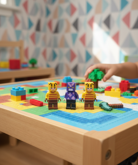 MY WORLD Magnetic Cube Figures