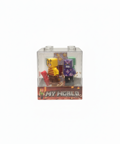 MY WORLD Magnetic Cube Figures