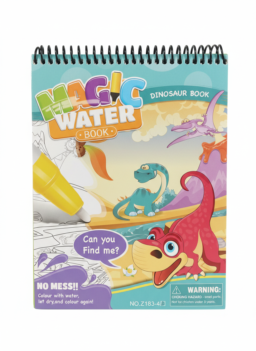 Magic Water Book - Dinosaur Edition
