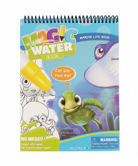 Magic Water Marine Life Book