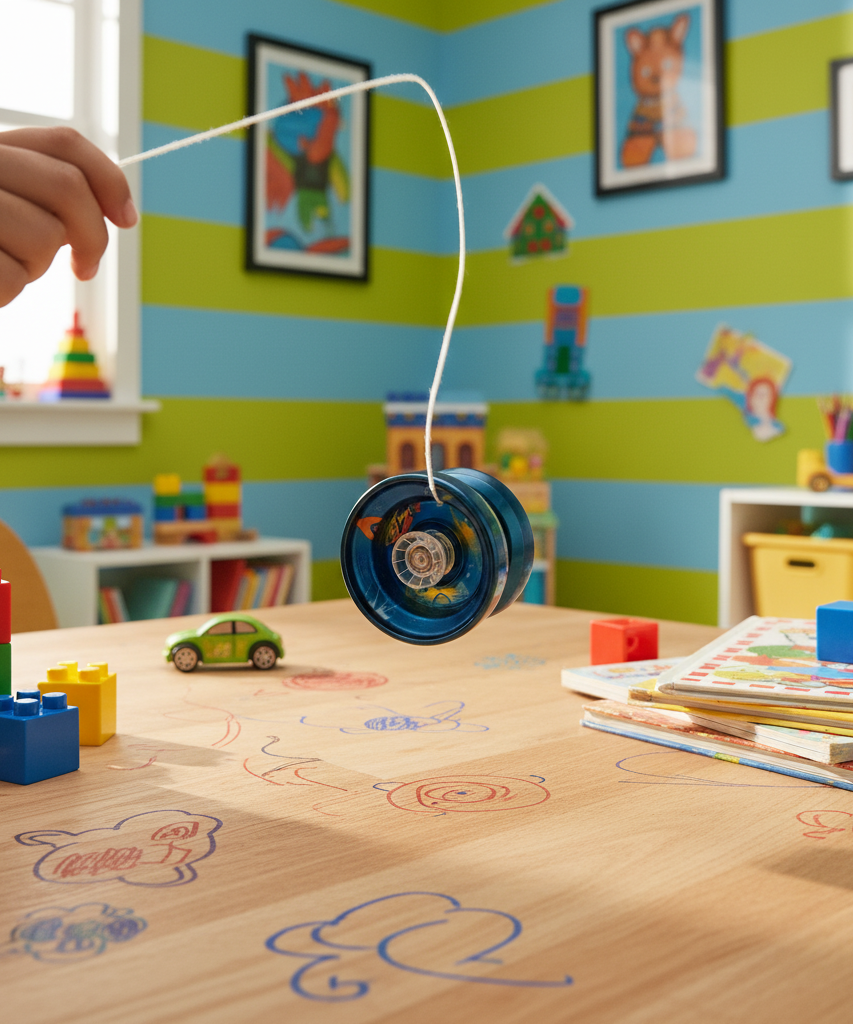Magic YoYo (Blue & Yellow Swirl)