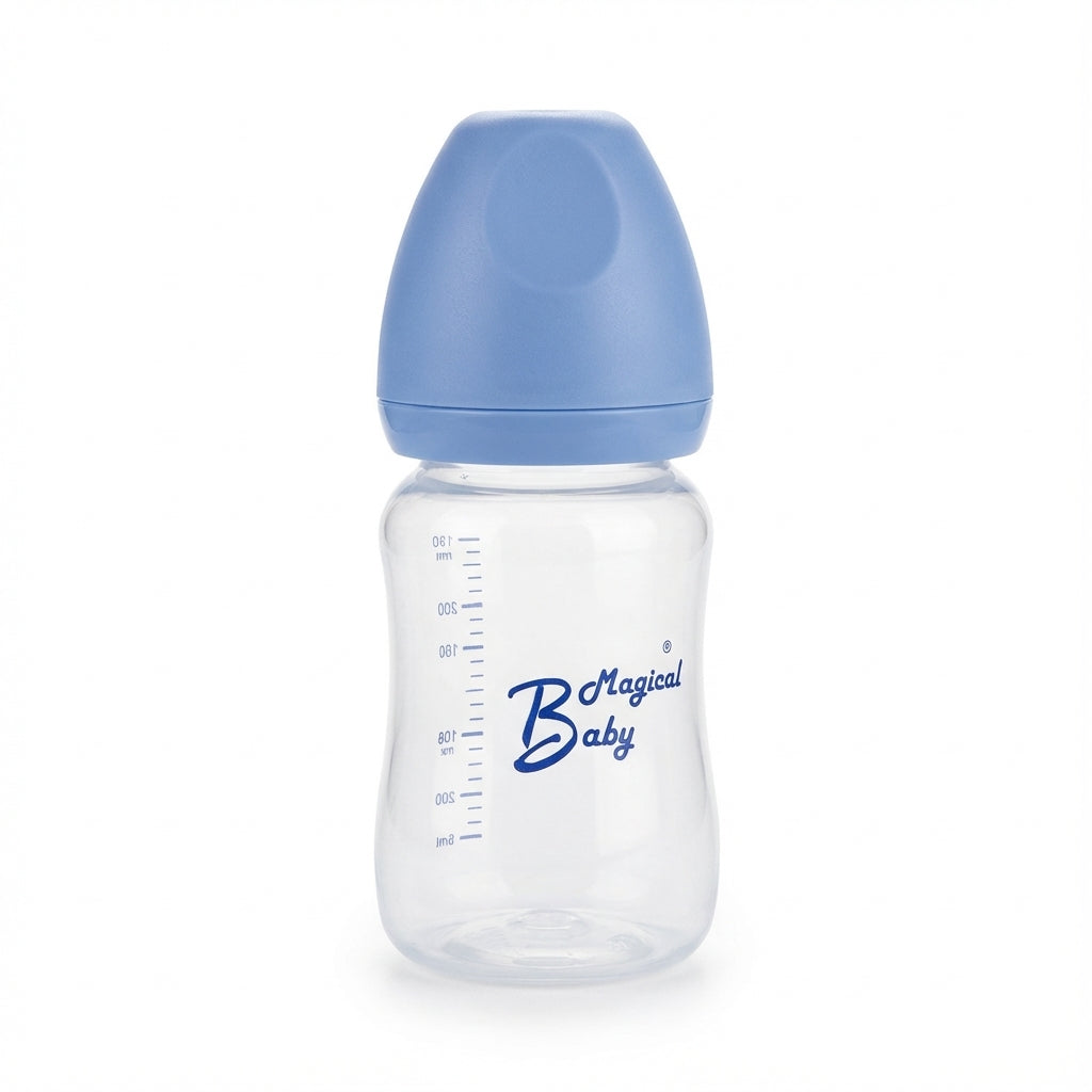 Magical Baby PP Wide Neck Baby Bottle 180ml / 6 oz