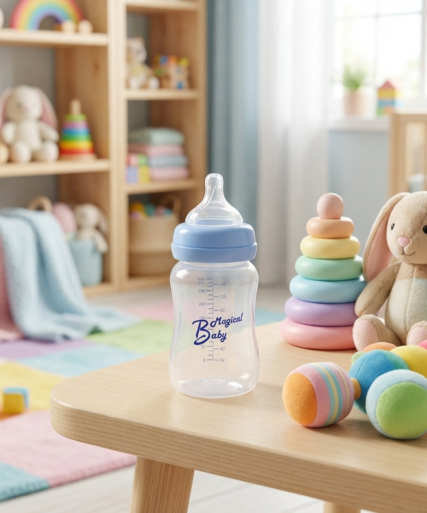 Magical Baby PP Wide Neck Baby Bottle 180ml / 6 oz