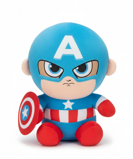 Marvel Captain America Chibi Plush Toy 20 CM