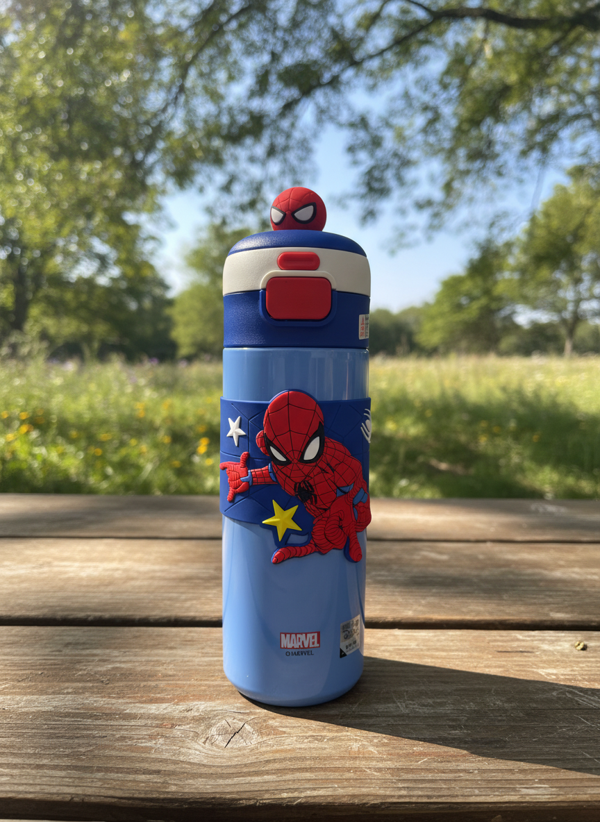 Marvel Spiderman Kids Water Bottle
