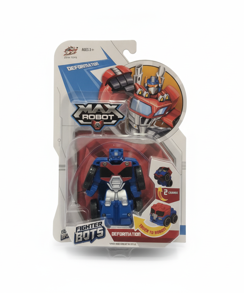 Max Robot Fighter Bots Deformation Toy