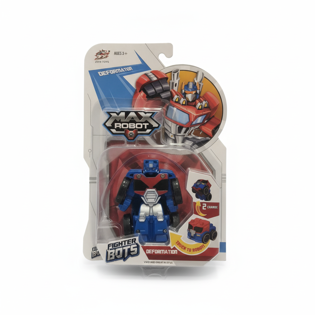 Max Robot Fighter Bots Deformation Toy