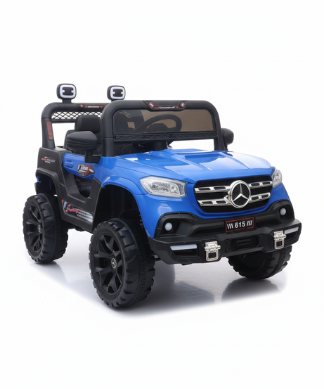 Mercedes-Benz Style Blue Electric Ride-On SUV