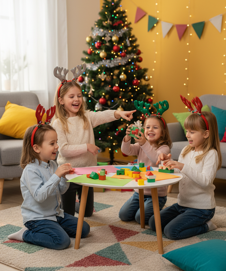 Merry Christmas Reindeer Headband