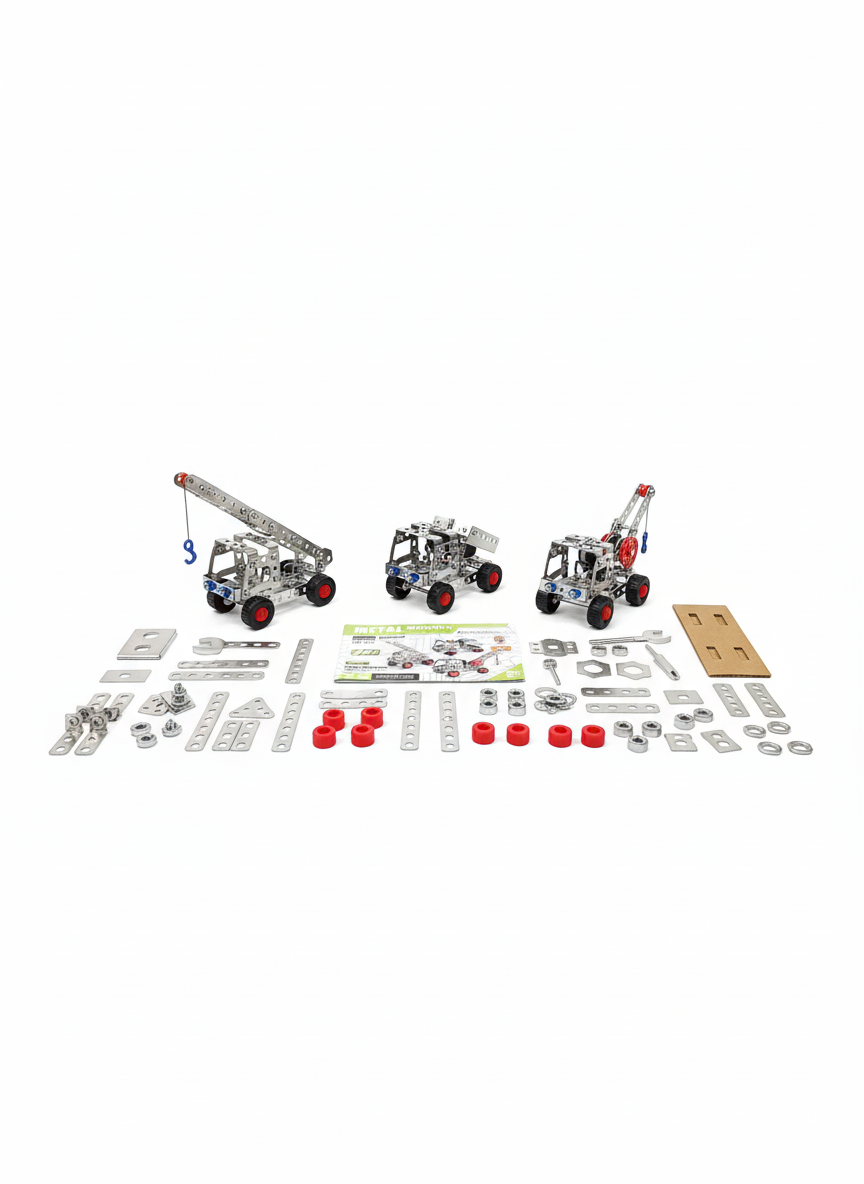 Metal Models 3-in-1 Construction Building Vehicle Model Toys No. 861 by Aole Toys
