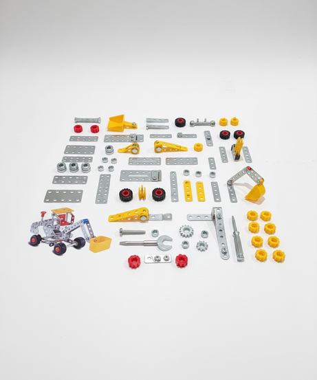 Metal Models 5-in-1 Construction Building Vehicle Model Toys No. 865