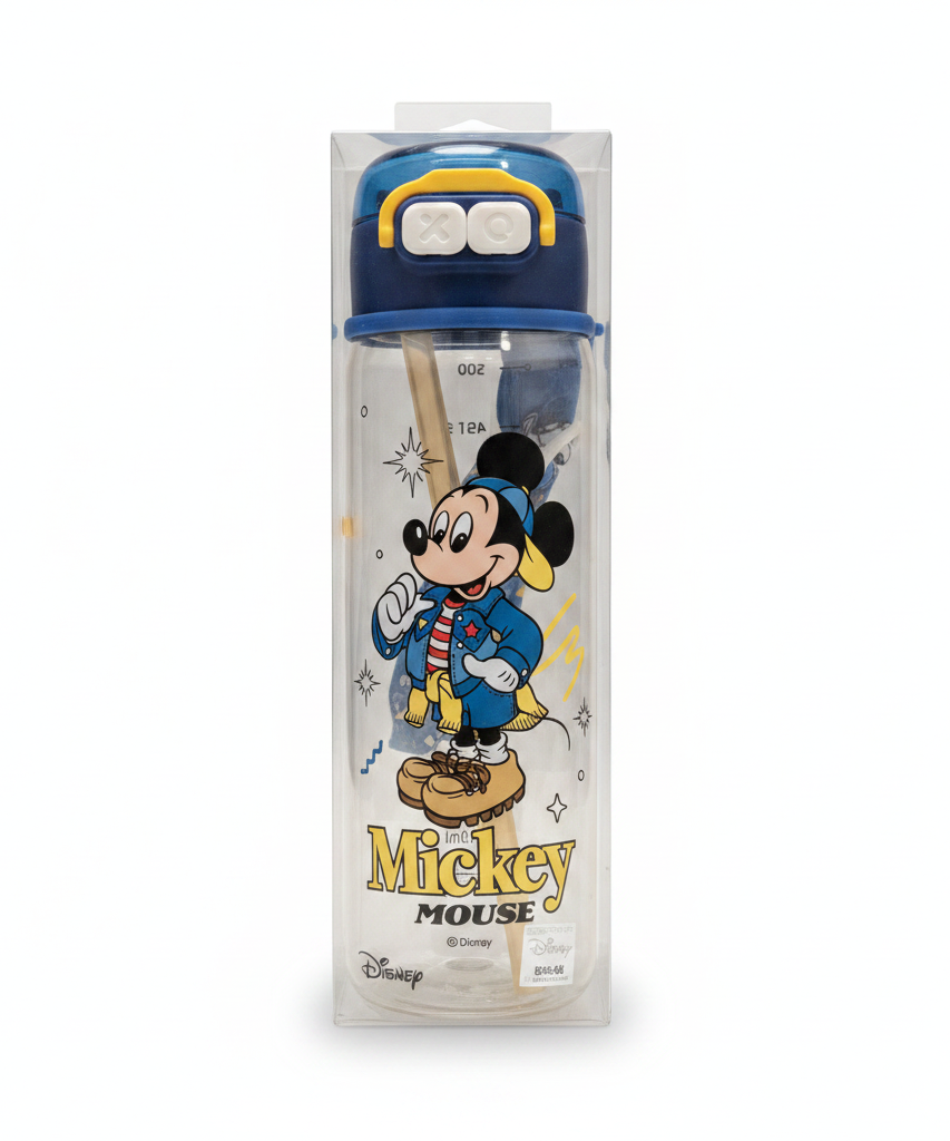 Mickey Mouse Character Water Bottle