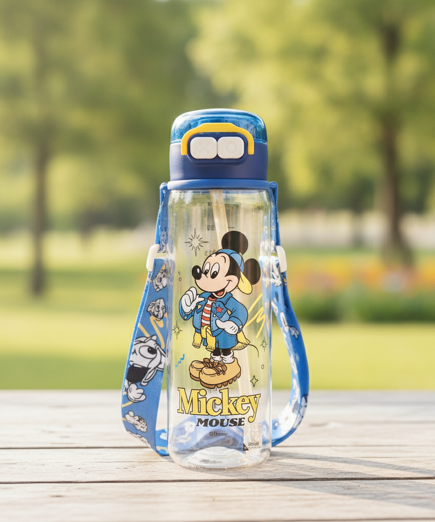 Mickey Mouse Character Water Bottle