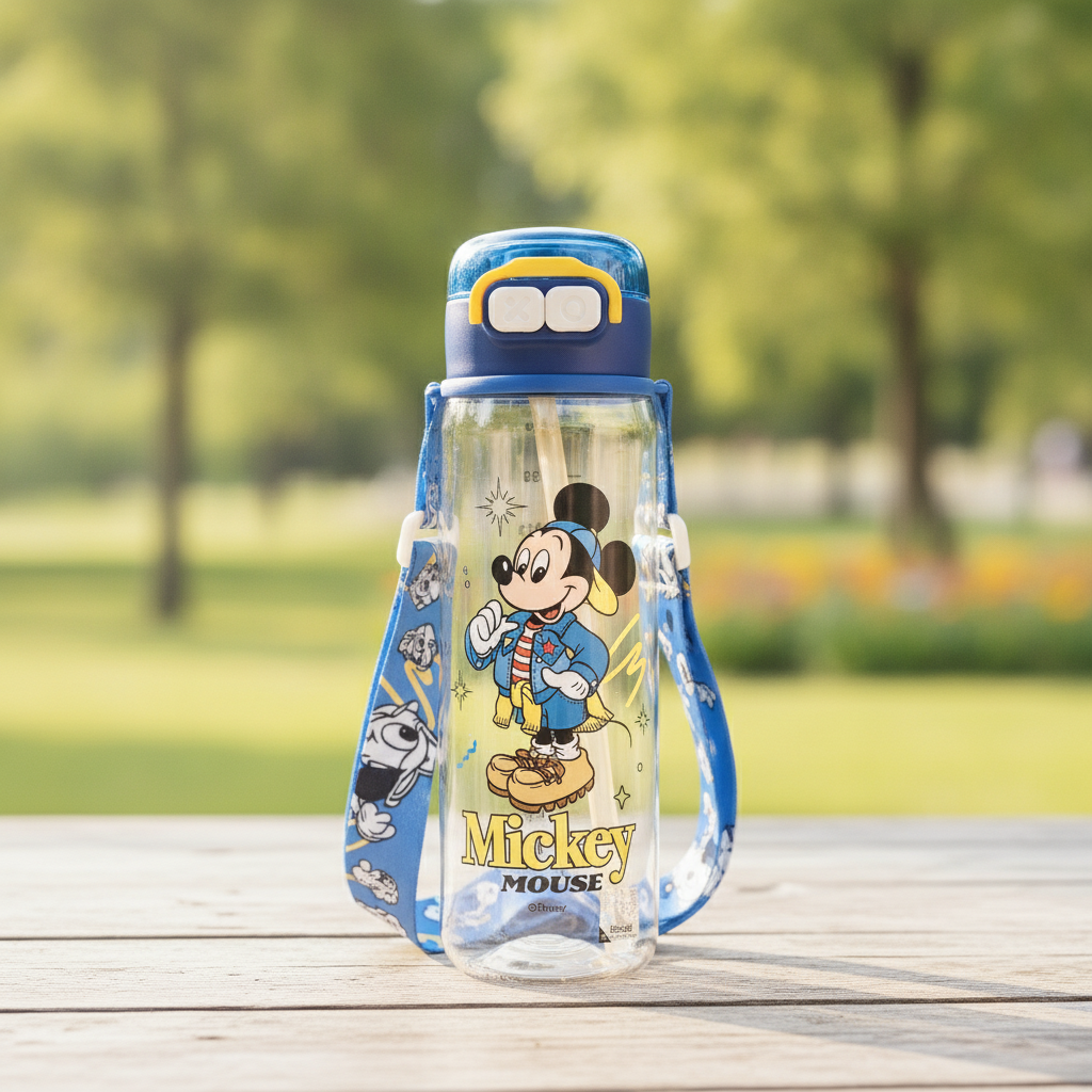 Mickey Mouse Character Water Bottle
