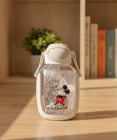 Mickey Mouse Sound Cartoon Water Bottle