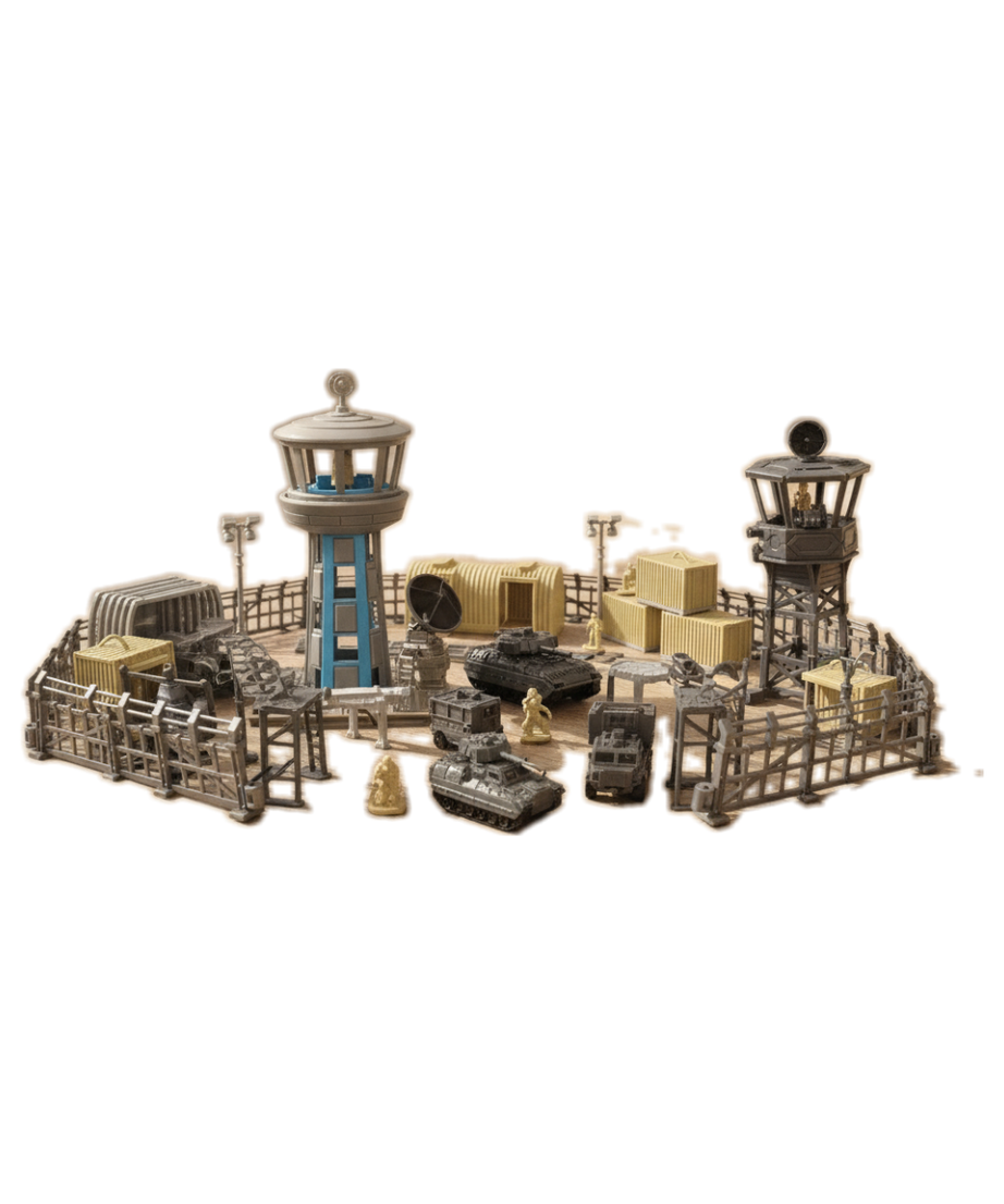 Military Bases Model Play Set