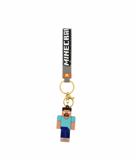Minecraft Steve Character Keychain